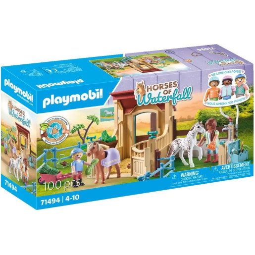 Cavalières avec box et poneys - PLAYMOBIL