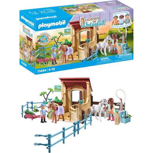 Cavalières avec box et poneys - PLAYMOBIL