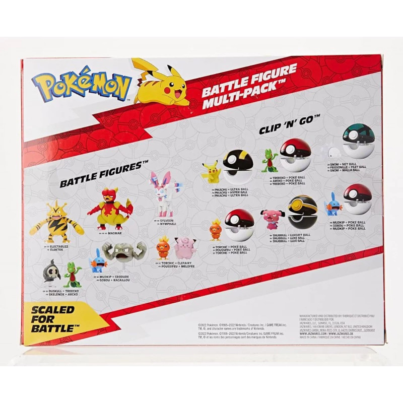 Pack de 8 figurines - POKEMON