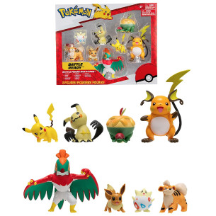 Pack de 8 figurines Battle - POKEMON