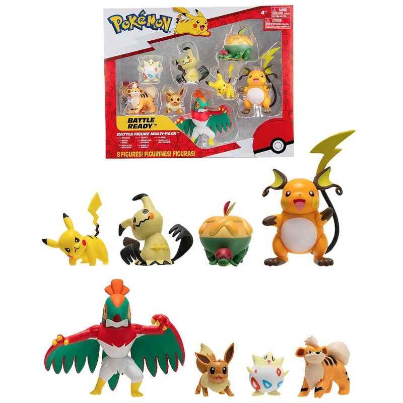 Pack de 8 figurines - POKEMON