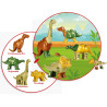 4 Dinosaures magnétiques - JOUETS KLEIN