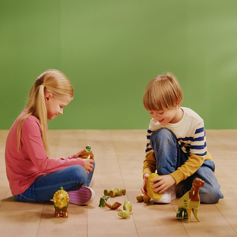 4 Dinosaures magnétiques - JOUETS KLEIN