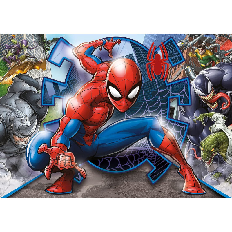 Coffret Puzzles Spiderman Marvel - CLEMENTONI