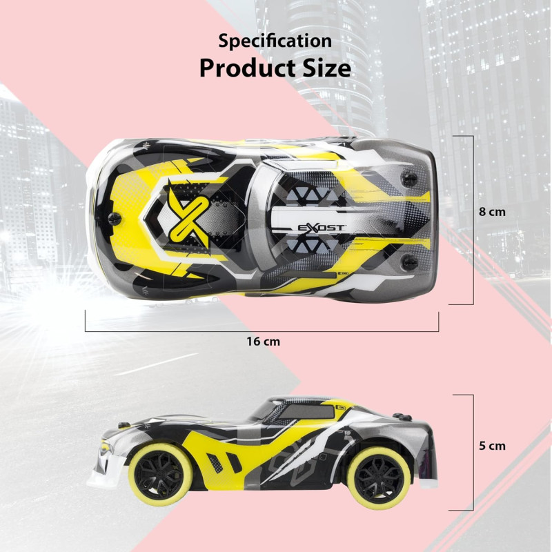 Exost Star Rush 1:34 mini voiture télécommandée de course - SILVERLIT
