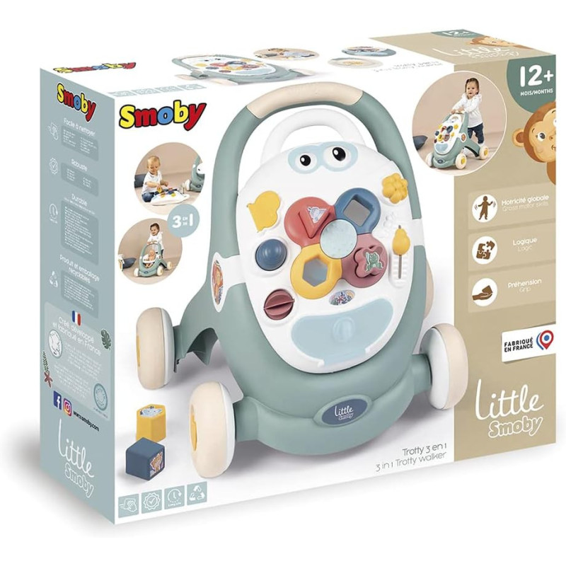 Trotteur trotty 3 en 1 - SMOBY