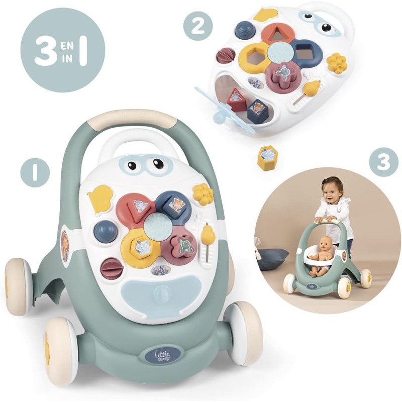 Trotteur trotty 3 en 1 - SMOBY
