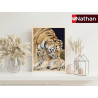 Puzzle 500 pièces Moment de tendresse Lion - NATHAN