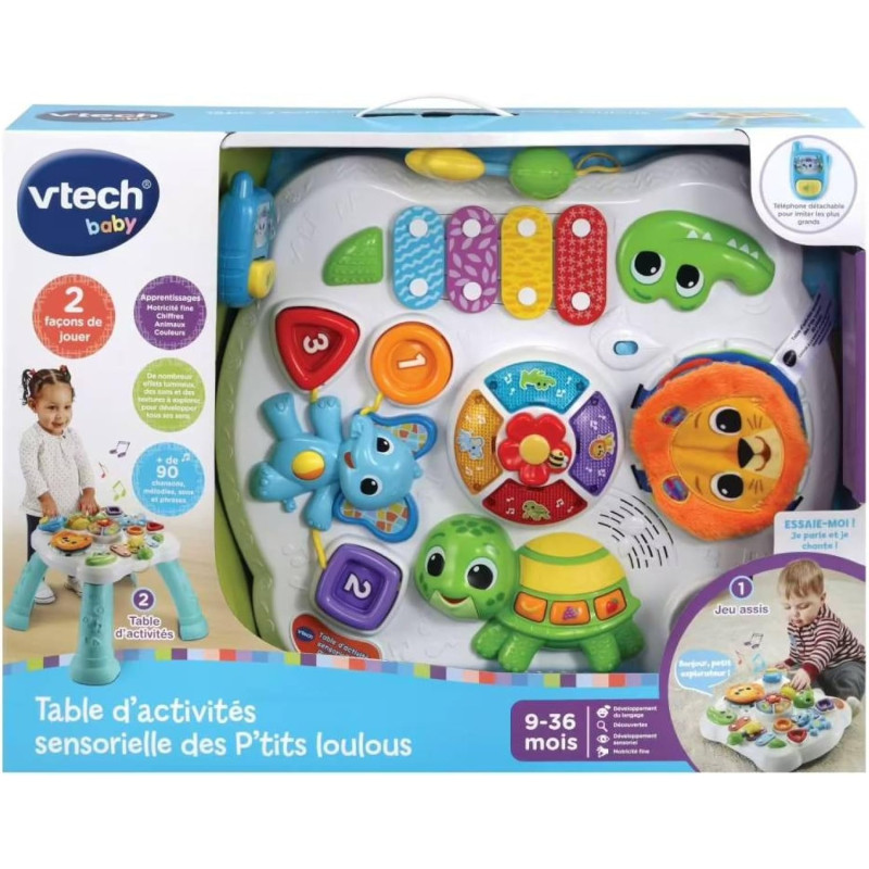Table d'activités sensorielle des P'tits Loulous - VTECH