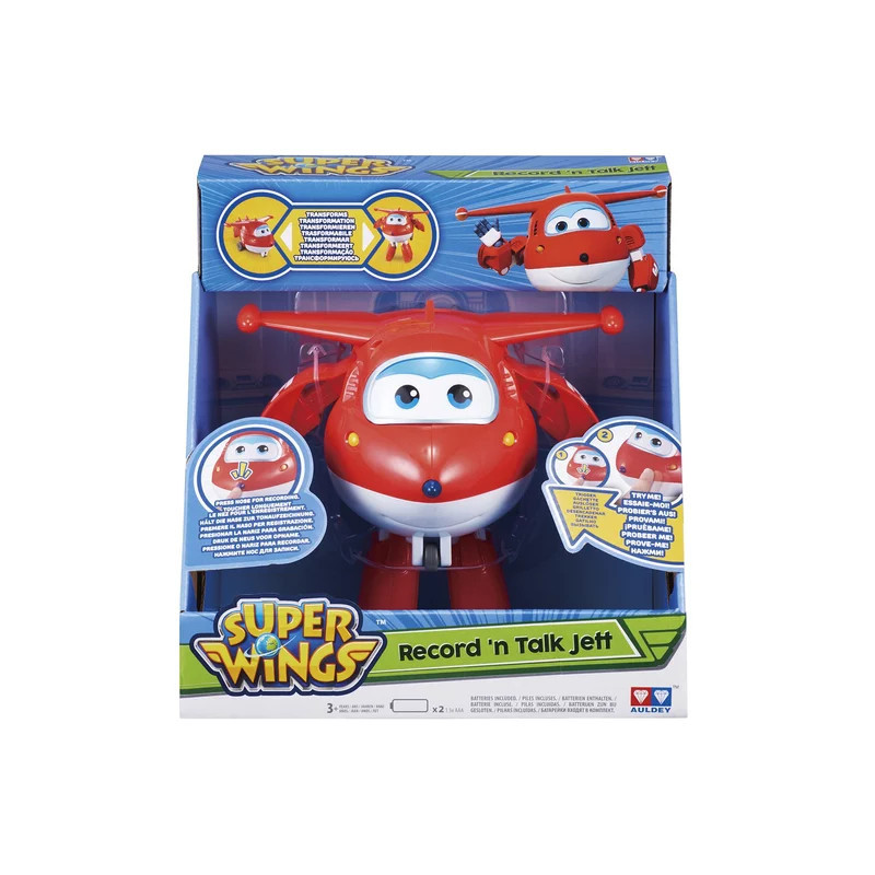 Super Wings - Record'n Talk Jett - AUDLEY TOYS