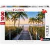 Puzzle 1000 pièces - Plage de Floride - NATHAN