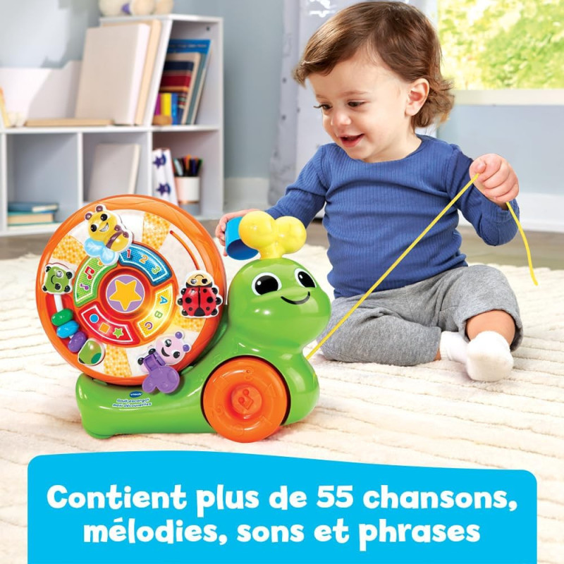 Rouli-escargot maxi découvertes - VTECH