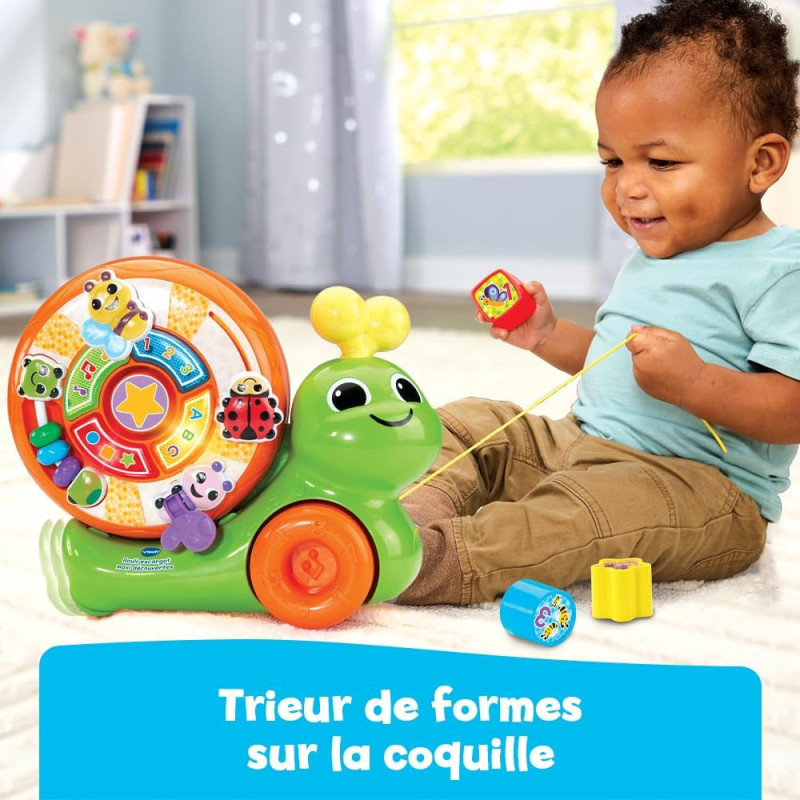 Rouli-escargot maxi découvertes - VTECH