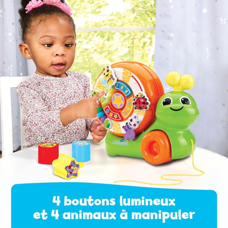 Rouli-escargot maxi découvertes - VTECH