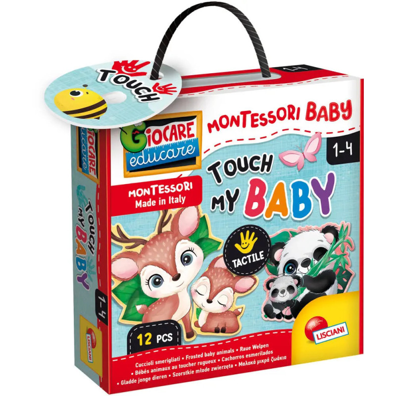 Montessori Baby Touch Cards - LISCIANI