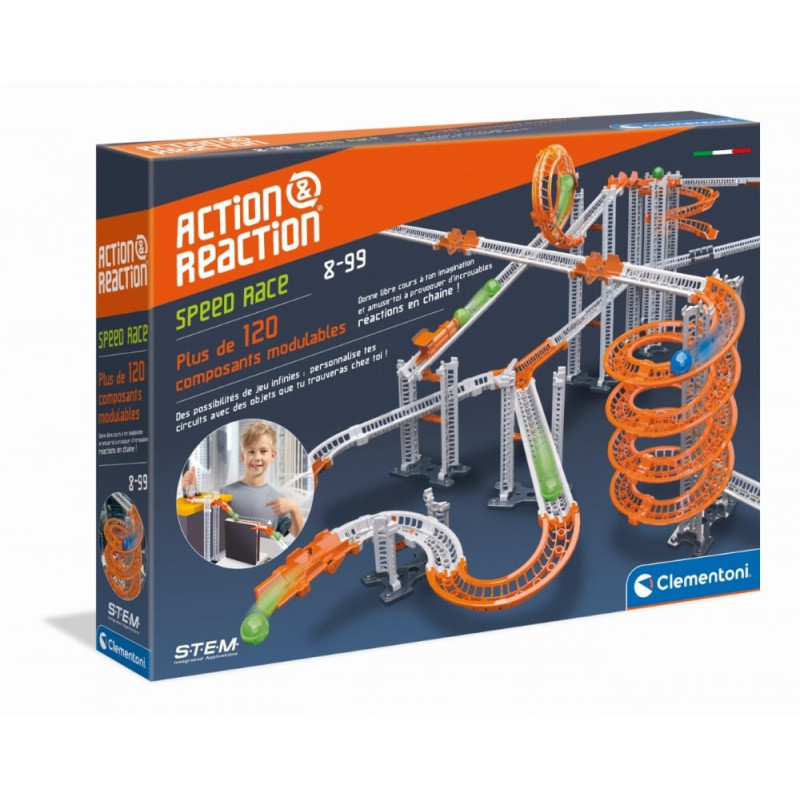 Action & Réaction 52562 - Speed Race - CLEMENTONI