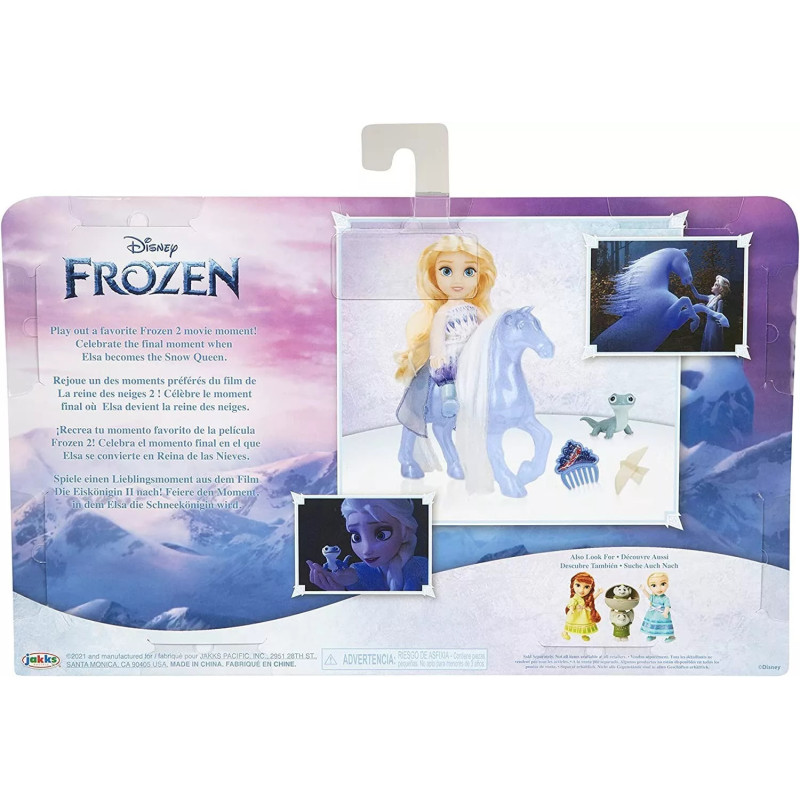Coffret Poupée - La reine des neiges 2 Elsa et Nokk - JAKKS PACIFIC