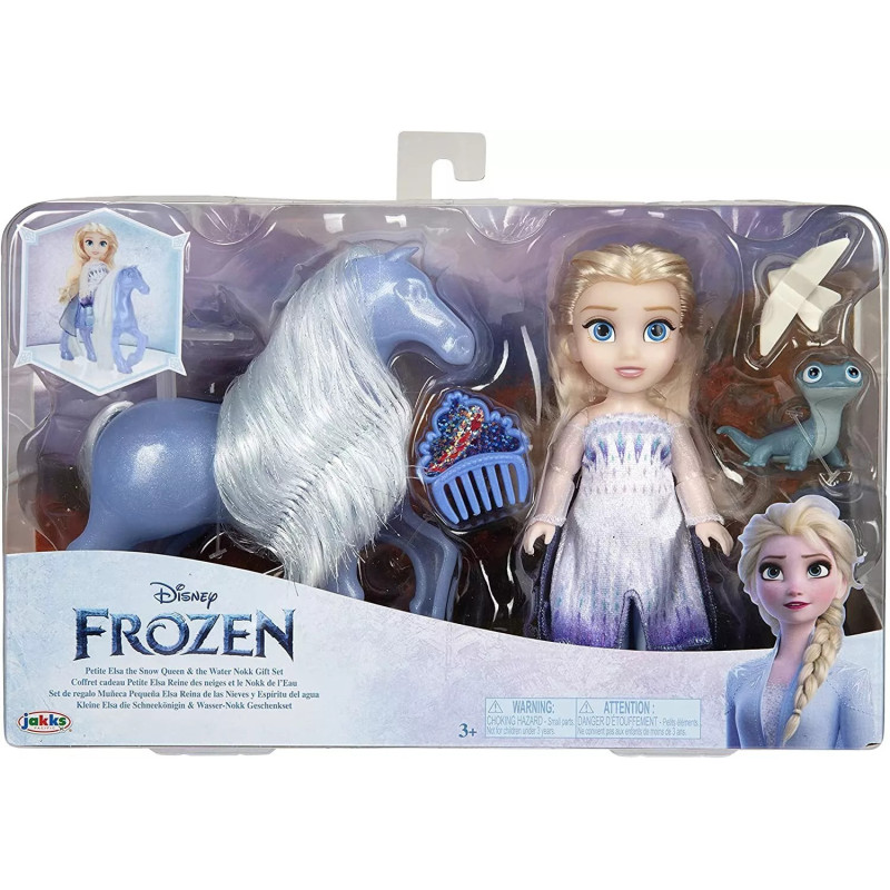 Coffret Poupée - La reine des neiges 2 Elsa et Nokk - JAKKS PACIFIC