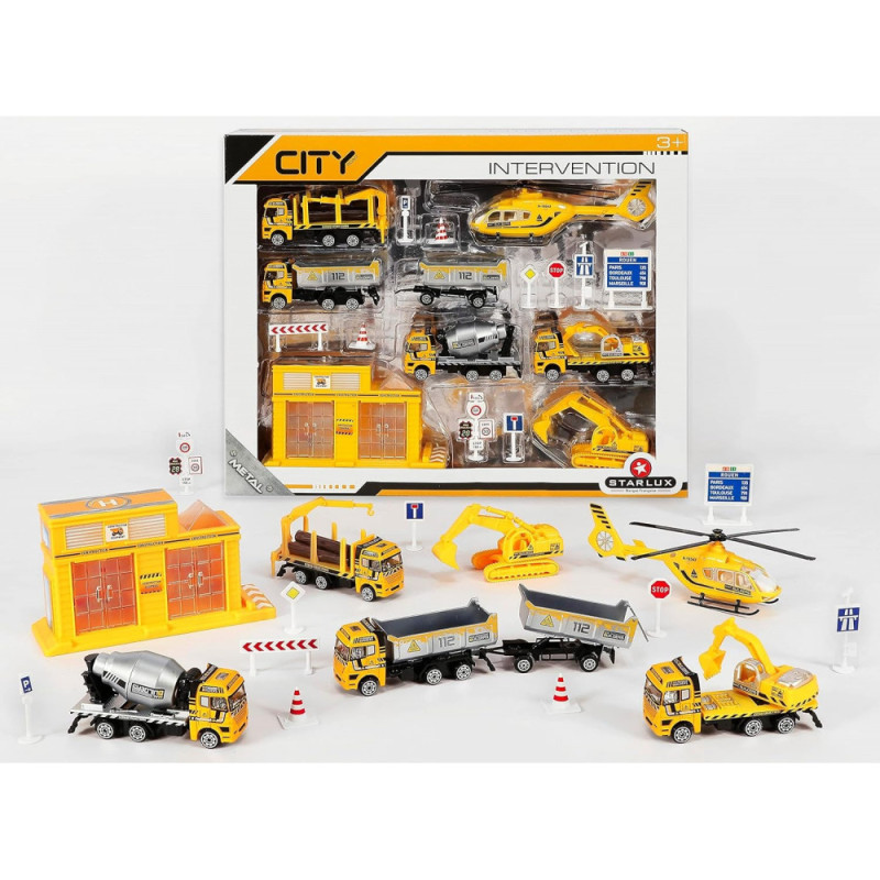 Coffret véhicules métal - travaux publics - STARLUX