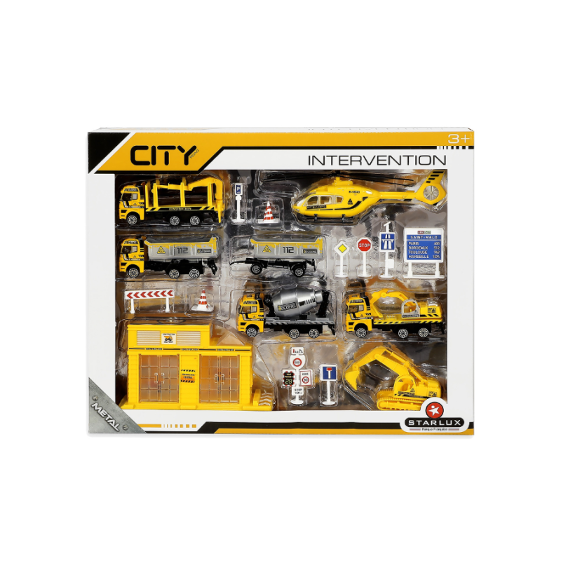 Coffret véhicules métal - travaux publics - STARLUX