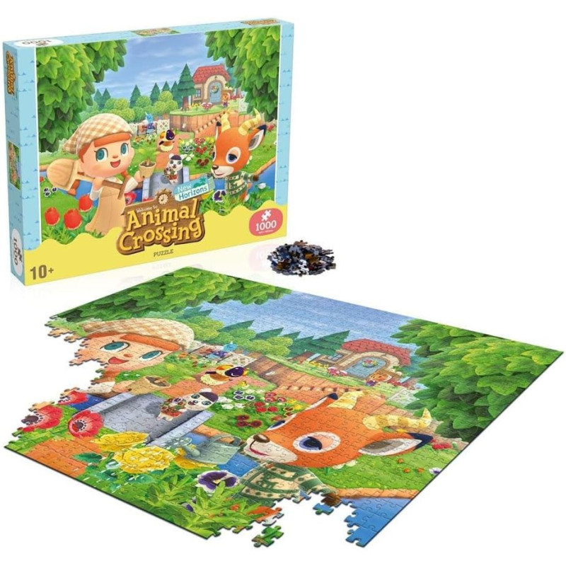 Puzzle 1000 pièces - ANIMAL CROSSING - WINNING MOVES