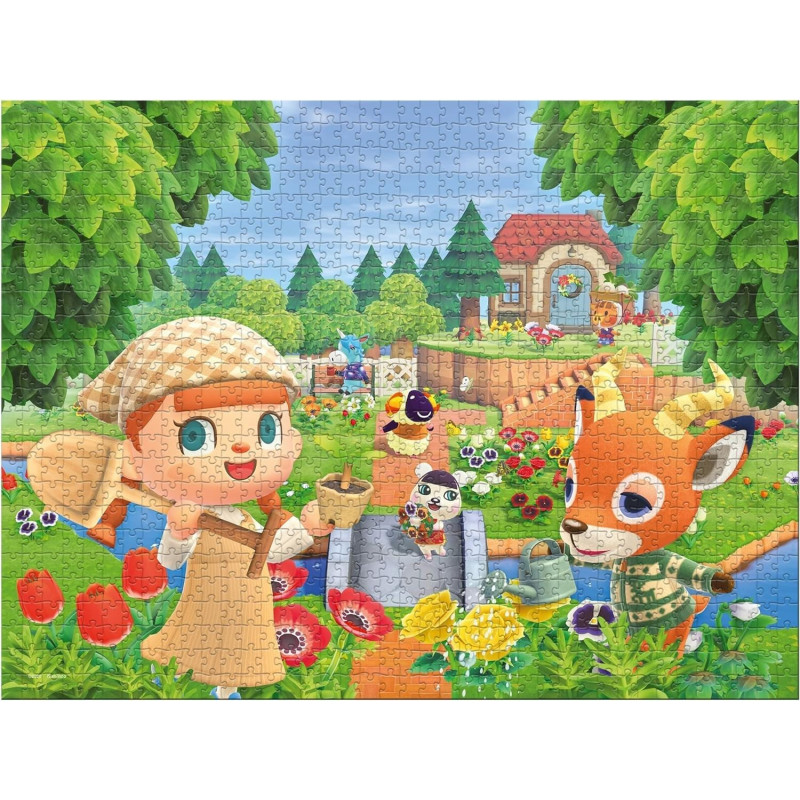Puzzle 1000 pièces - ANIMAL CROSSING - WINNING MOVES