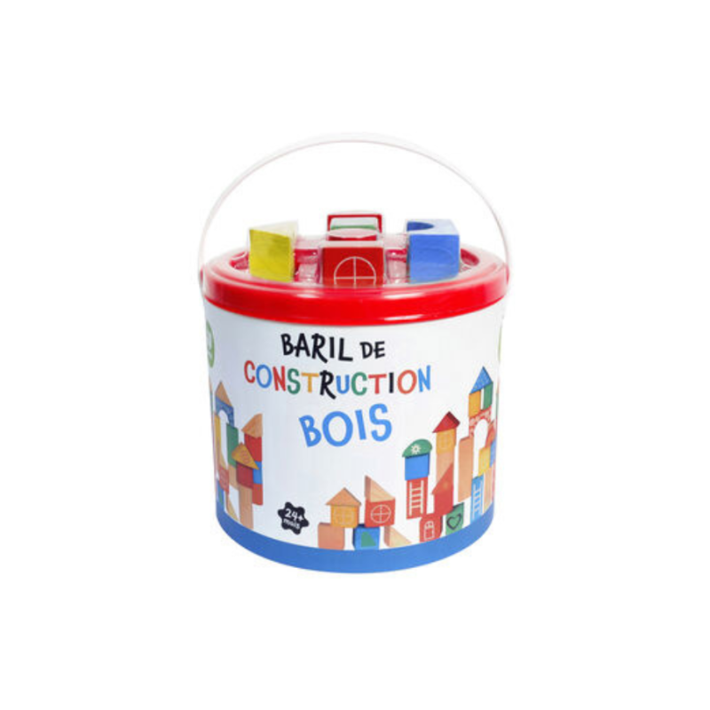 Baril de construction en bois - WDK PARTNER