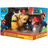 Pack 3 figurines Mario vs Bowser Lava Battle - SUPER MARIO