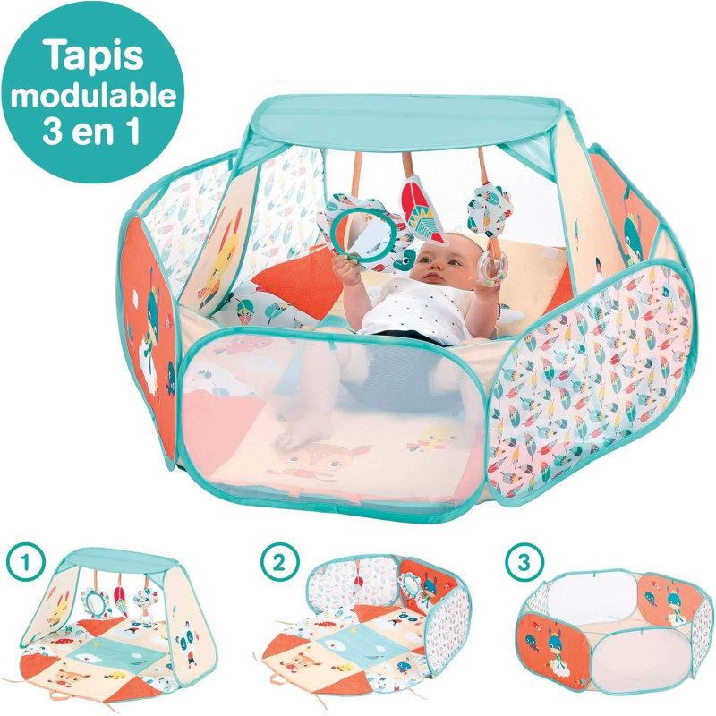 Tapis d'éveil modulable - LUDI