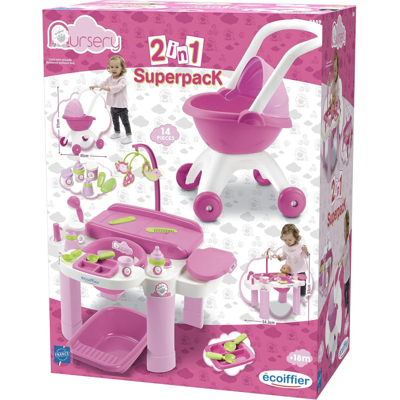 Super pack nursery - ECOIFFIER