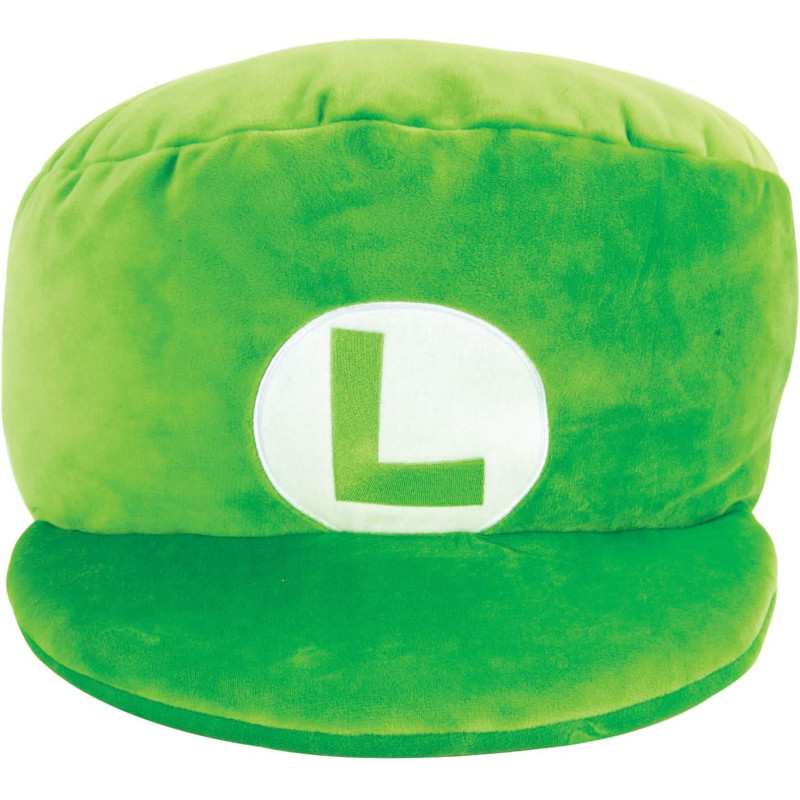 Peluche - Mocchi Mocchi - Casquette Luigi Verte - TOMY
