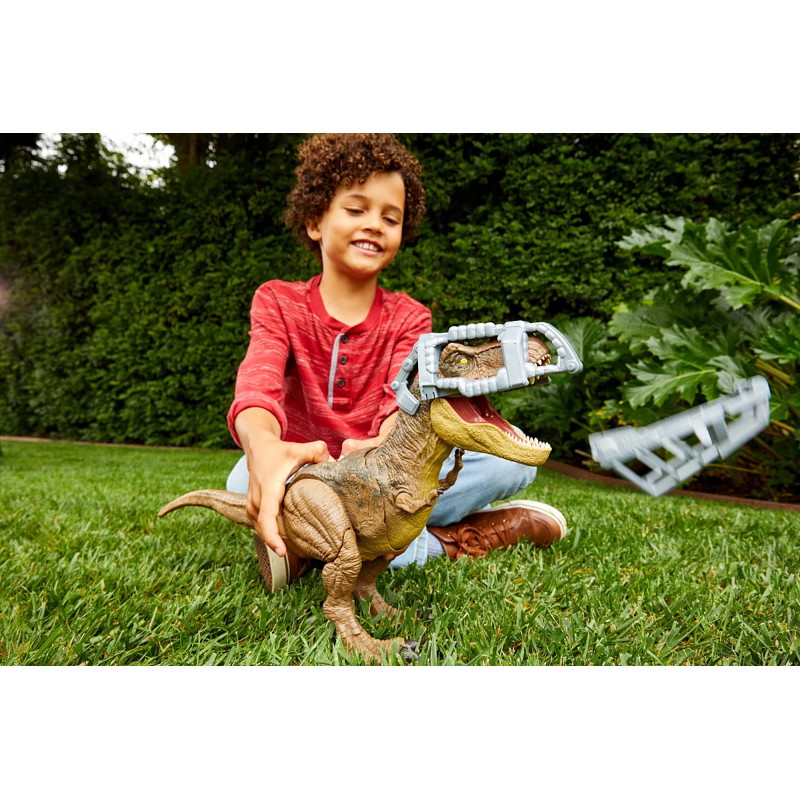 Figurine T-rex Furie Suprême Jurassic World - MATTEL