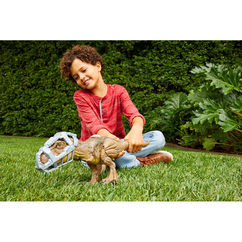 Figurine T-rex Furie Suprême Jurassic World - MATTEL