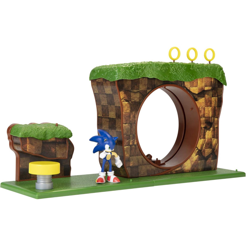 Playset - Sonic - Colline Verte - JAKKS PACIFIC