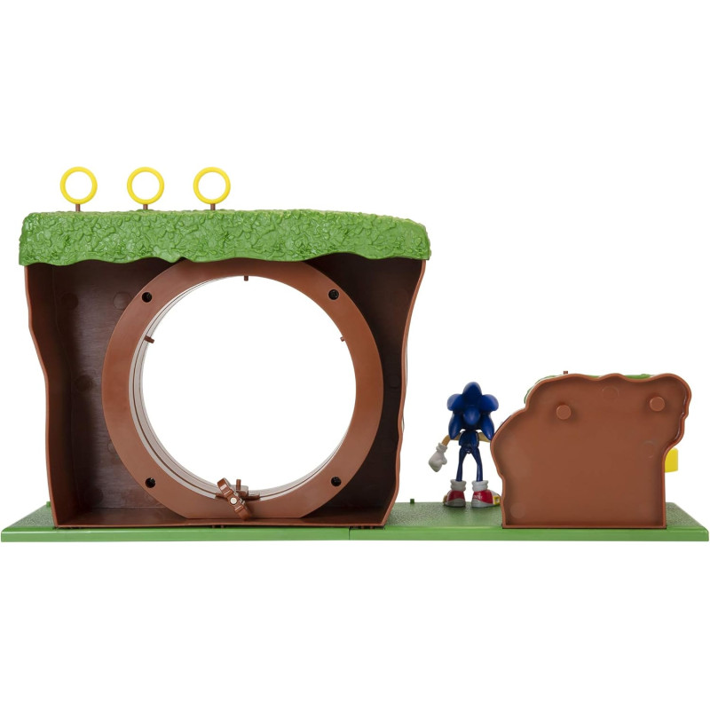 Playset - Sonic - Colline Verte - JAKKS PACIFIC
