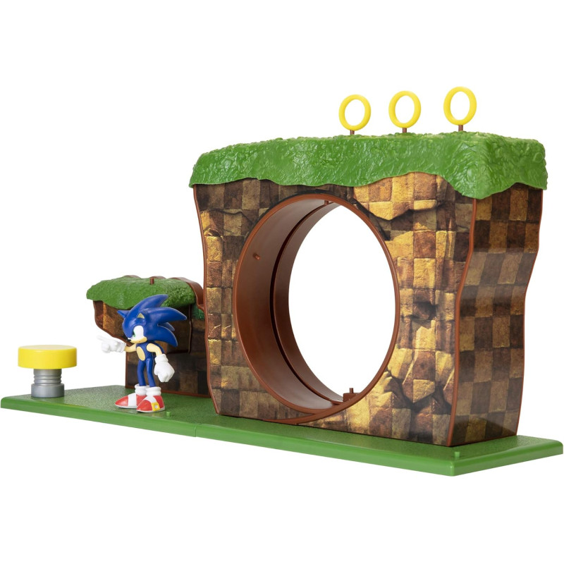 Playset - Sonic - Colline Verte - JAKKS PACIFIC