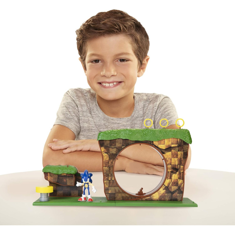 Playset - Sonic - Colline Verte - JAKKS PACIFIC