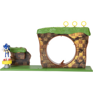 Playset - Sonic - Colline Verte - JAKKS PACIFIC