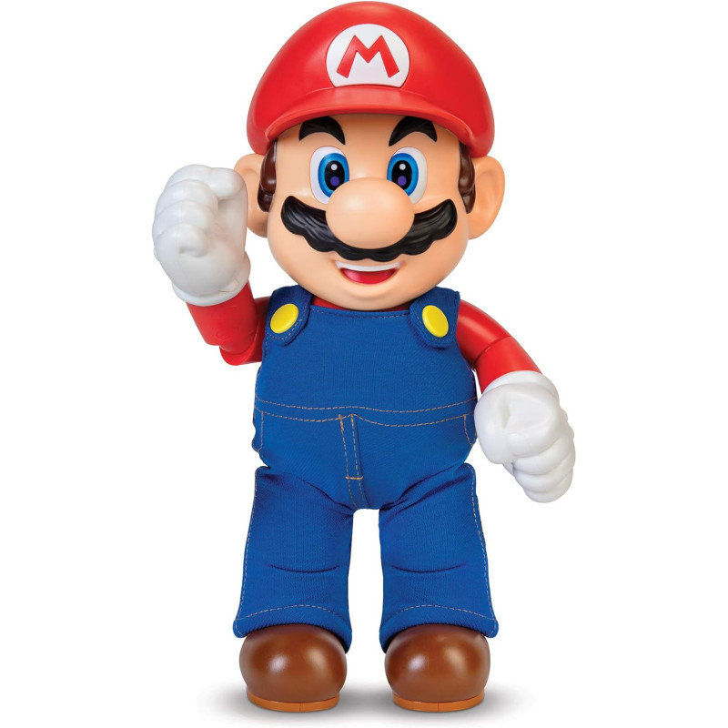 Figurine Mario sonore 30 cm - SUPER MARIO