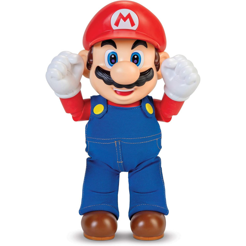 Figurine Mario sonore 30 cm - SUPER MARIO