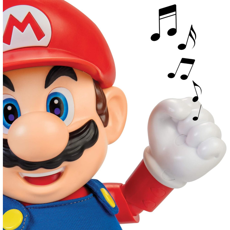 Figurine Mario sonore 30 cm - SUPER MARIO