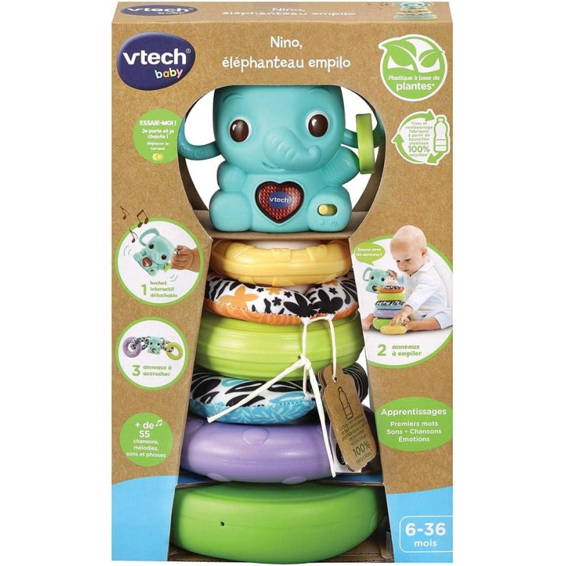 Nino éléphanteau Empilo - VTECH