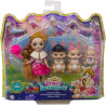 Poupée Brystal lapin et lapereaux - MATTEL