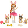 Poupée Brystal lapin et lapereaux - MATTEL