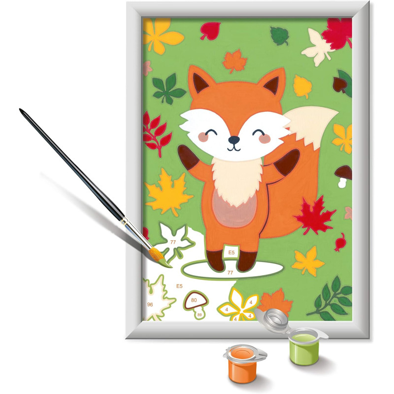 Numéro d'art mini format Renard - RAVENSBURGER