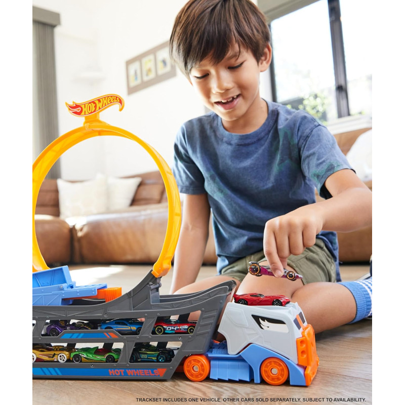 Coffret piste Stunt & Go - Hot Wheels - MATTEL