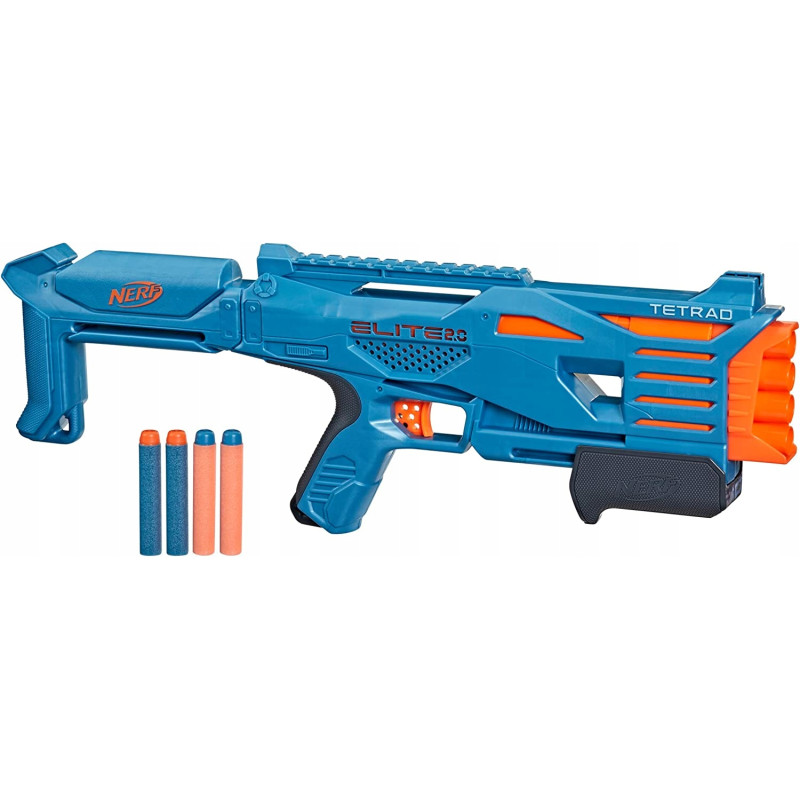 Jouet Blaster Elite 2.0 Tetrad QS-4 - NERF
