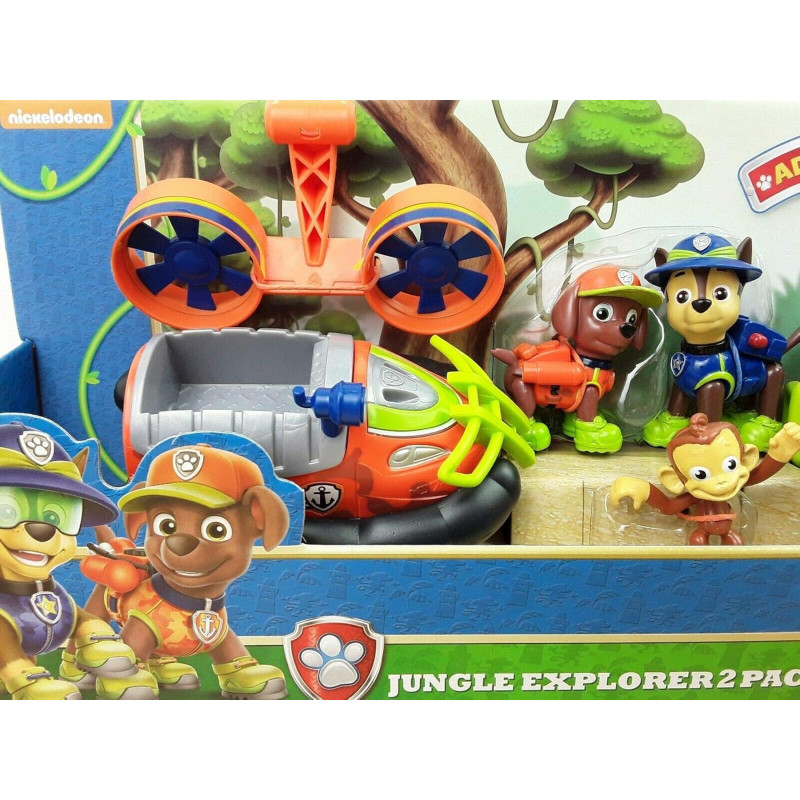 Pack 2 véhicules Jungle Rescue - PAT'PATROUILLE