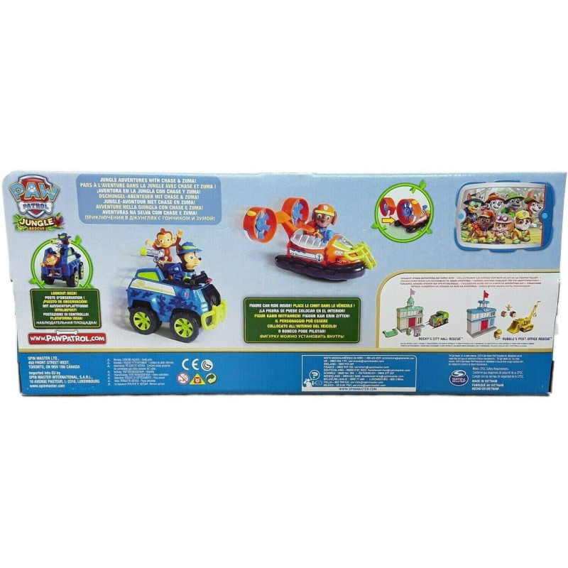 Pack 2 véhicules Jungle Rescue - PAT'PATROUILLE