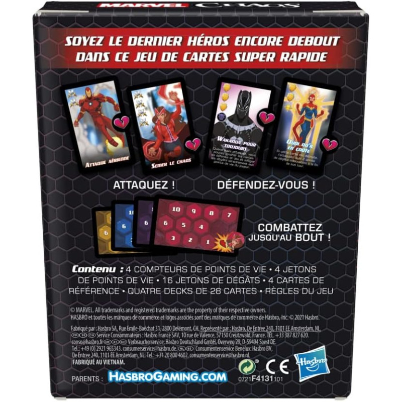 Jeu Marvel chaos - HASBRO GAMING